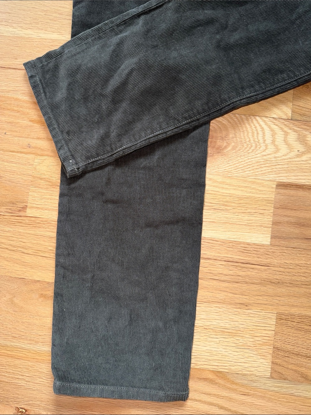 J. Crew Men's Style 250 Corduroy Pants in Dark Gray Waist 34 x Length 34 - Picture 15 of 16